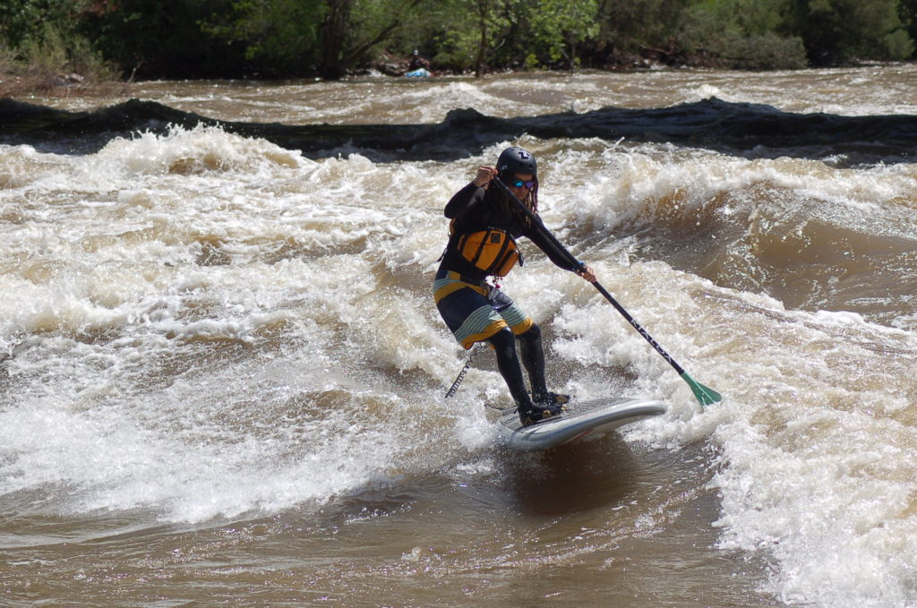 Glenwood Springs at 20k CFS on a Starboard Impossible