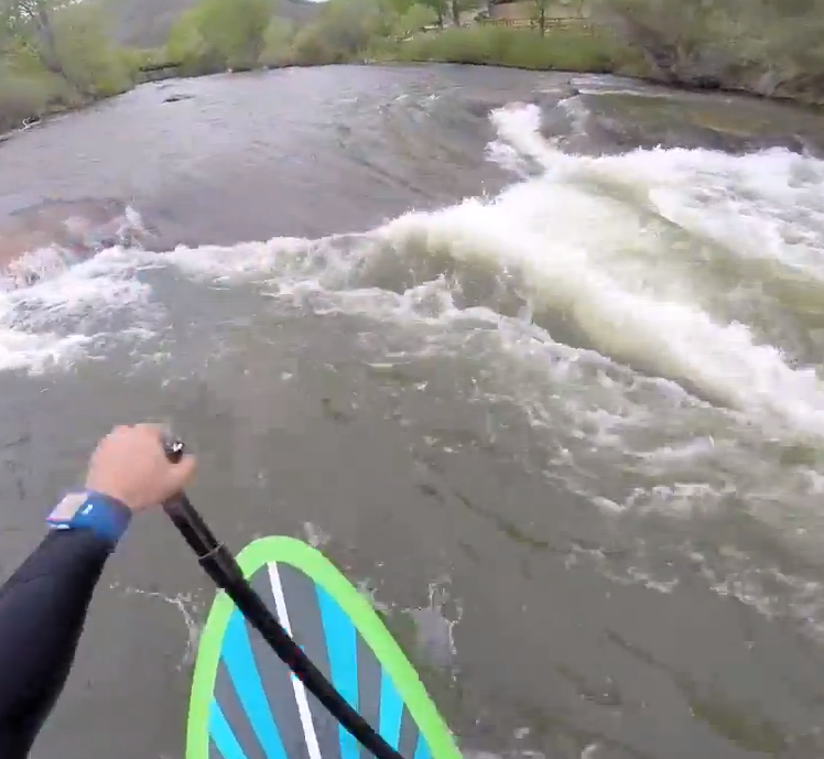 Choosing the right SUP for a river wave – The River Surf Lab