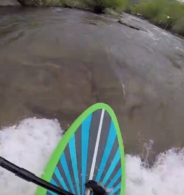 Rodeo Hole on Clear Creek at 300 CFS