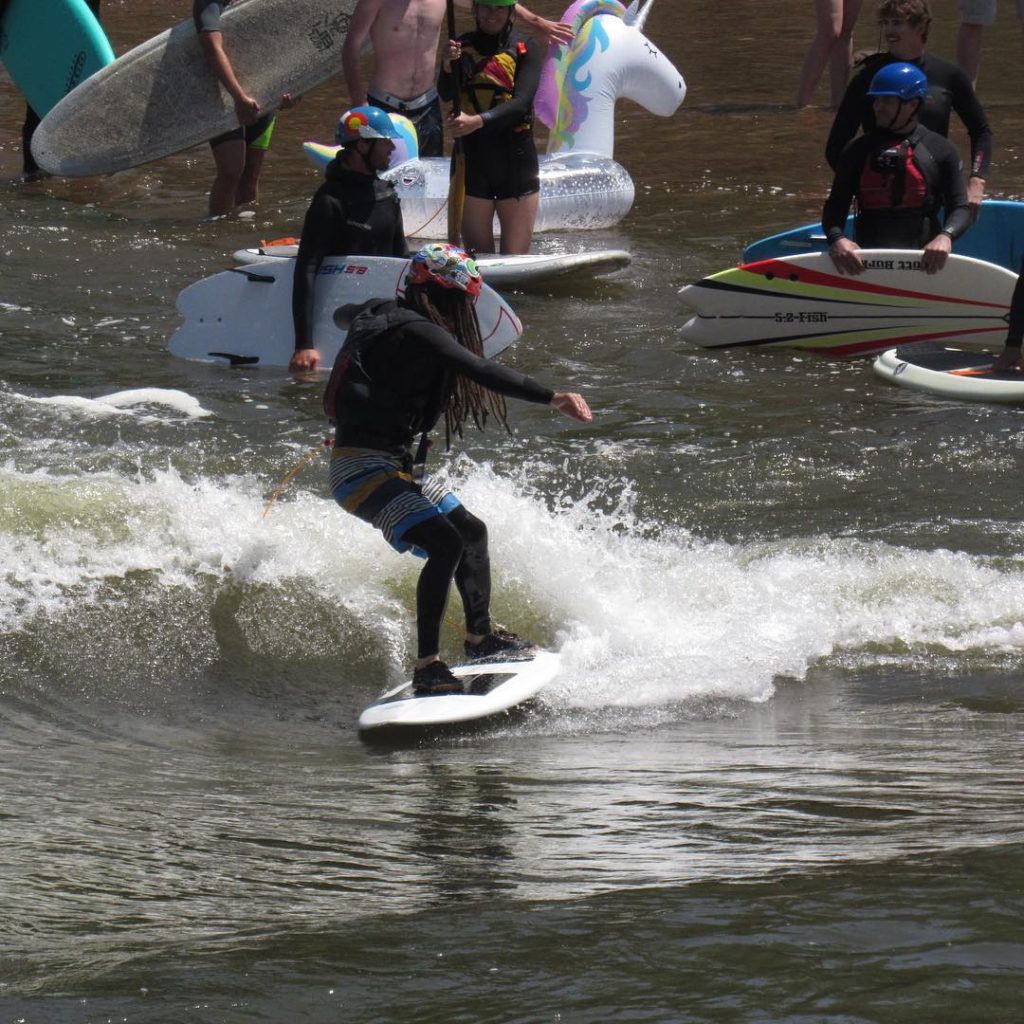 Florence river surfing