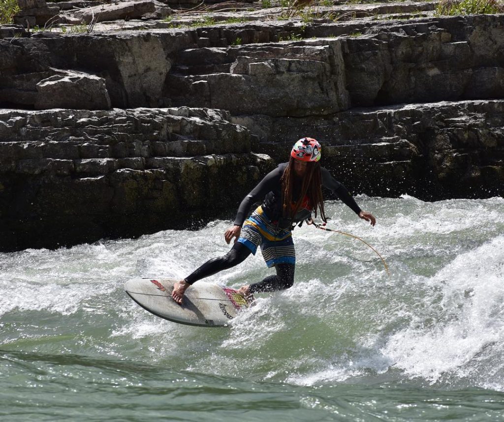 wyoming river surfing